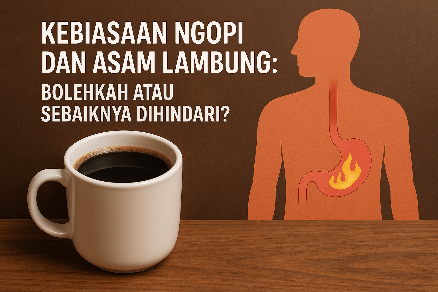 Kebiasaan Ngopi dan Asam Lambung: Bolehkah atau Sebaiknya Dihindari?