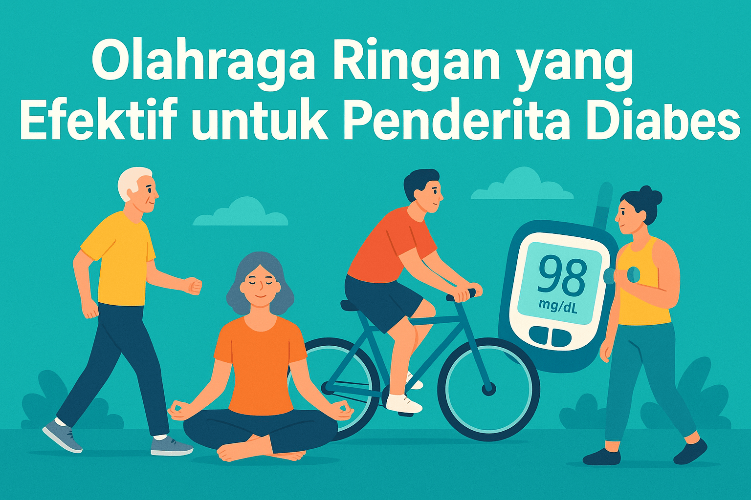 Olahraga Ringan yang Efektif untuk Penderita Diabetes